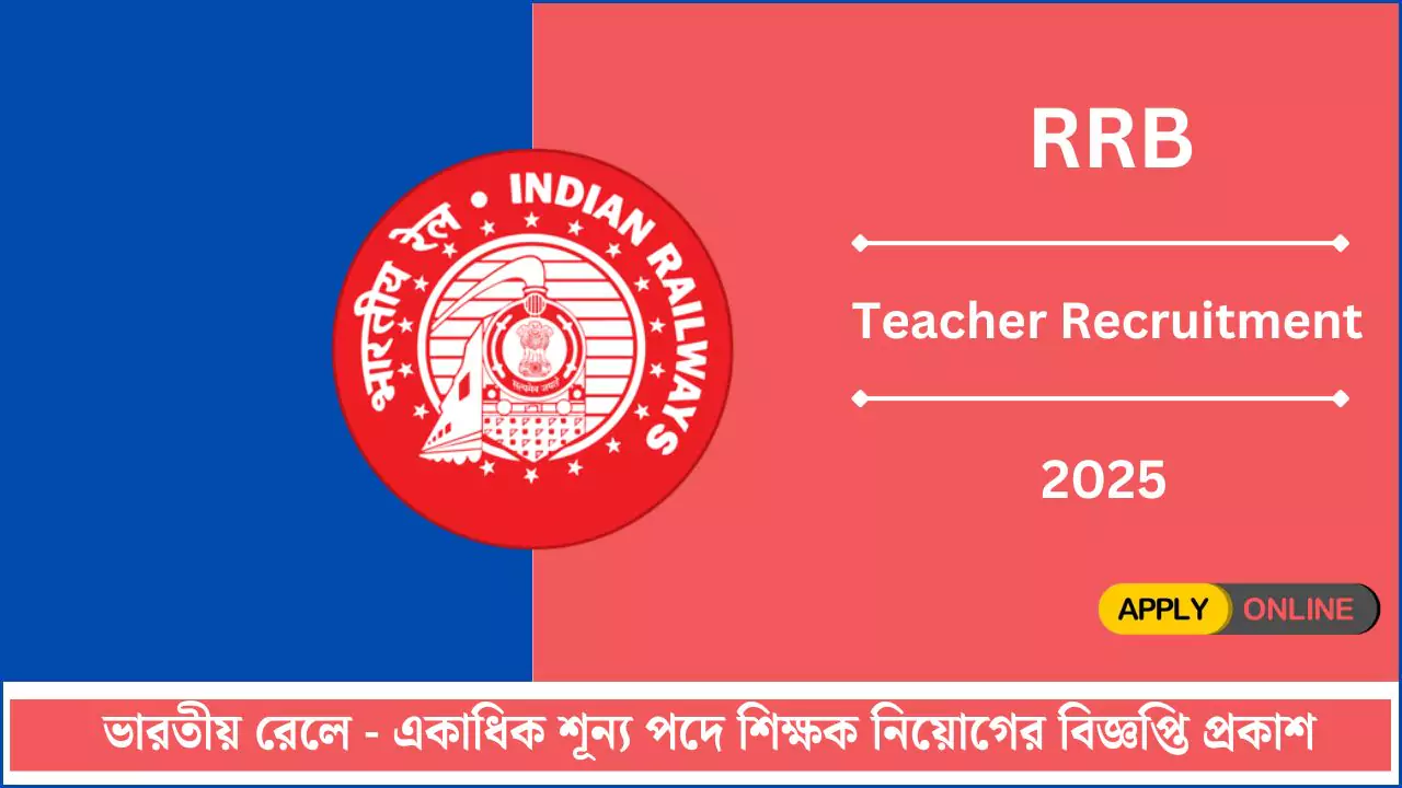 RRB New Teacher Recruitment 2025