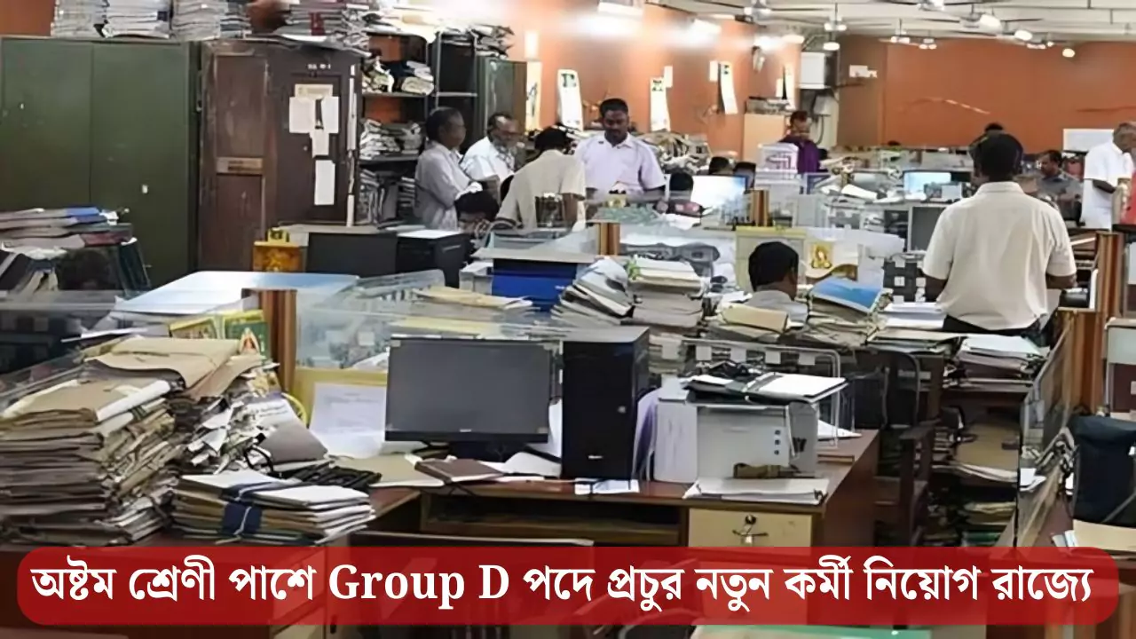 WB Group D Recruitment 2025